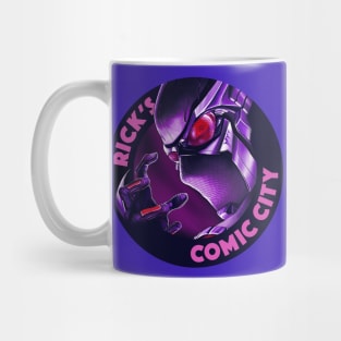 Rick's Comic city 20th anniversary logo Mug